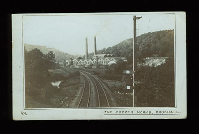 Frohall Copper Works postcard