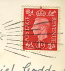 George VI Red 1d