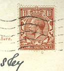 George V 11/2d Brown