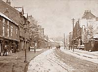 Tarporley in the Snow