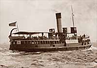 Ferry Steamers Leaving Liverpool
