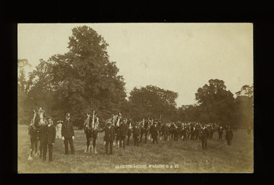 Reigate Horse Parade postcard