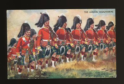 Harry Payne Gordon Highlanders postcard